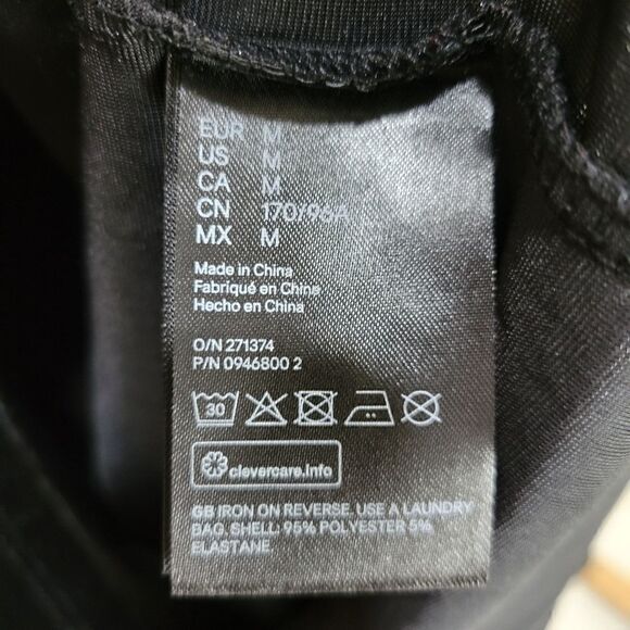 H&M Velour Black Dress with Gunmetal Bedazzle Dots - Picture 7 of 9